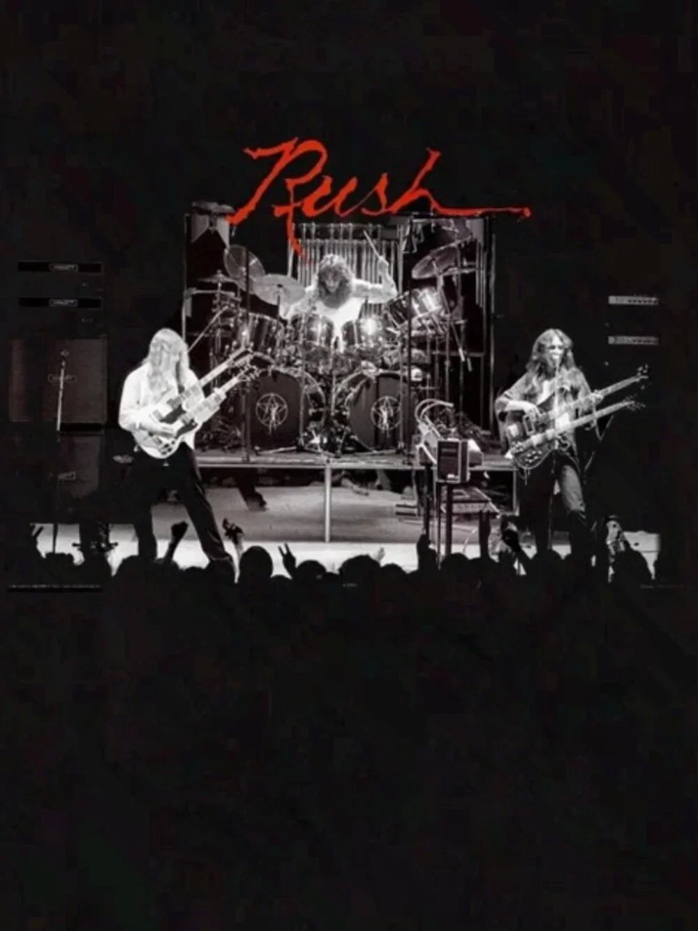 Rush Classic Rock Live Concert Graphic T-Shirt